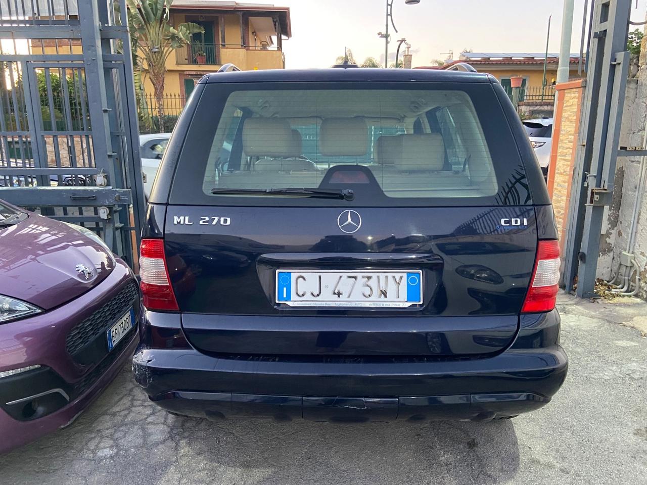 Mercedes-benz ML 270 turbodiesel cat CDI