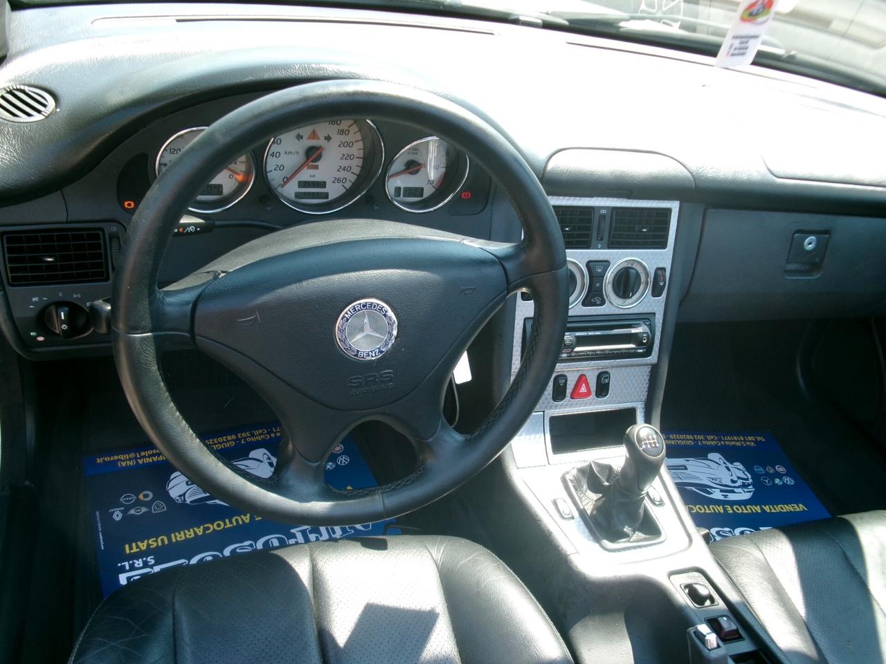 Mercedes-benz SLK 200 BENZINA 2.0 163CV CABRIO *ISCRITTA ASI*