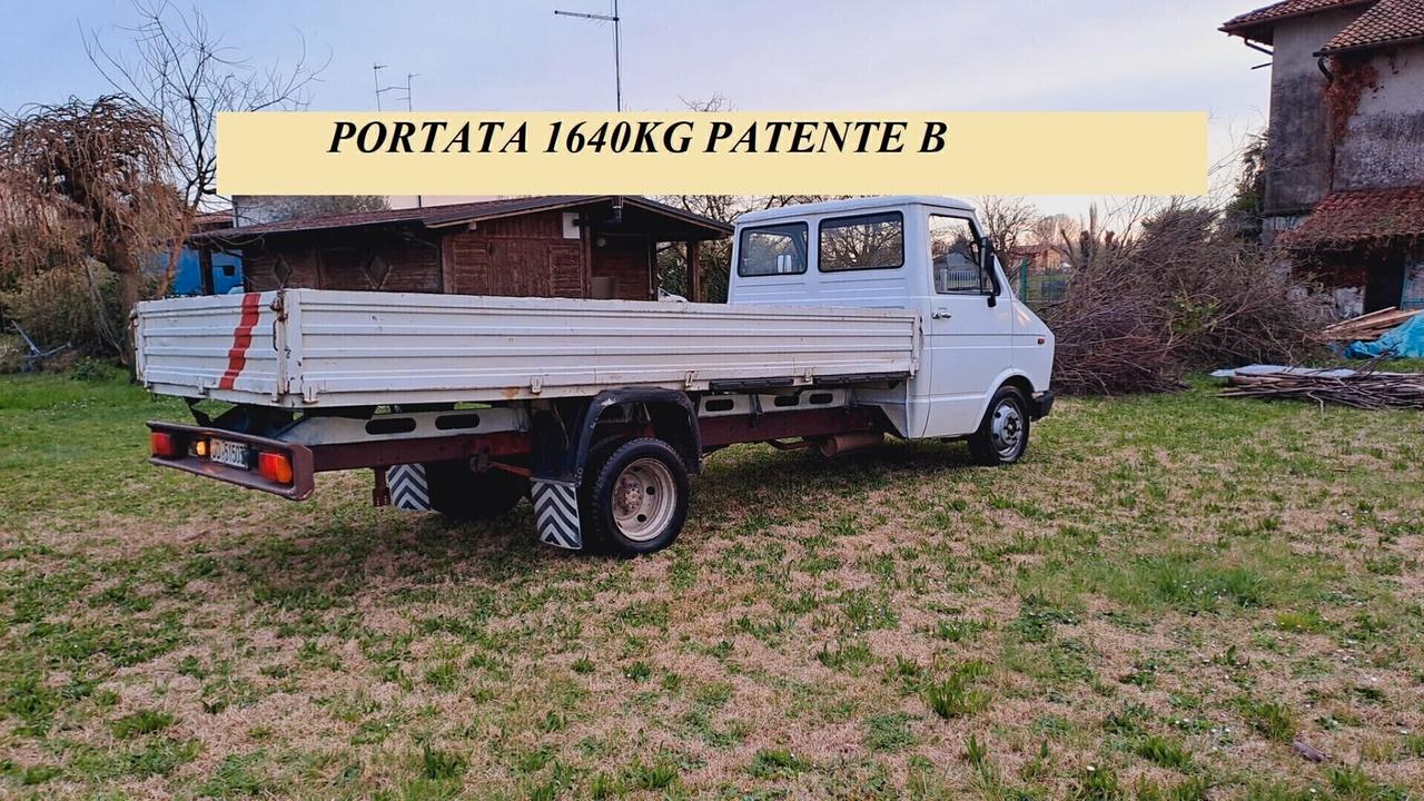 Iveco/fiat 35/8 PORTATA 1640 KG Patente B