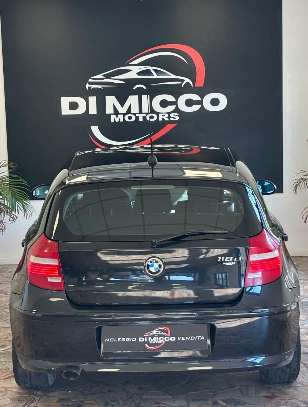 Bmw 118 118d cat 5 porte Futura DPF