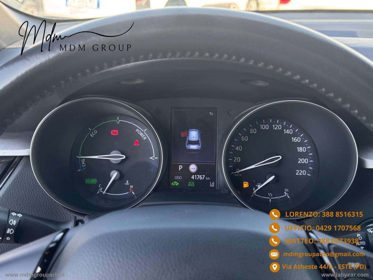 TOYOTA C-HR 1.8 Hybrid E-CVT Black Edition OK NEOPATENTATI