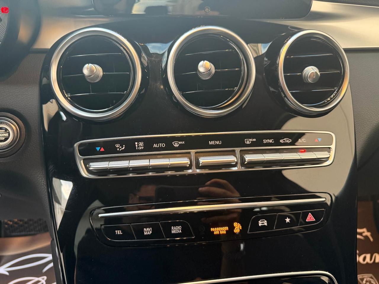 MERCEDES-BENZ GLC 220D COUPE' 4MATIC SPORT 2.0 194CV PELLE NAVI CAM ANNO 2022