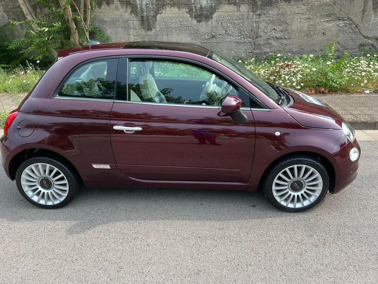 Fiat 500 1.2 Lounge TFT NAVIGATORE SENSORI R16