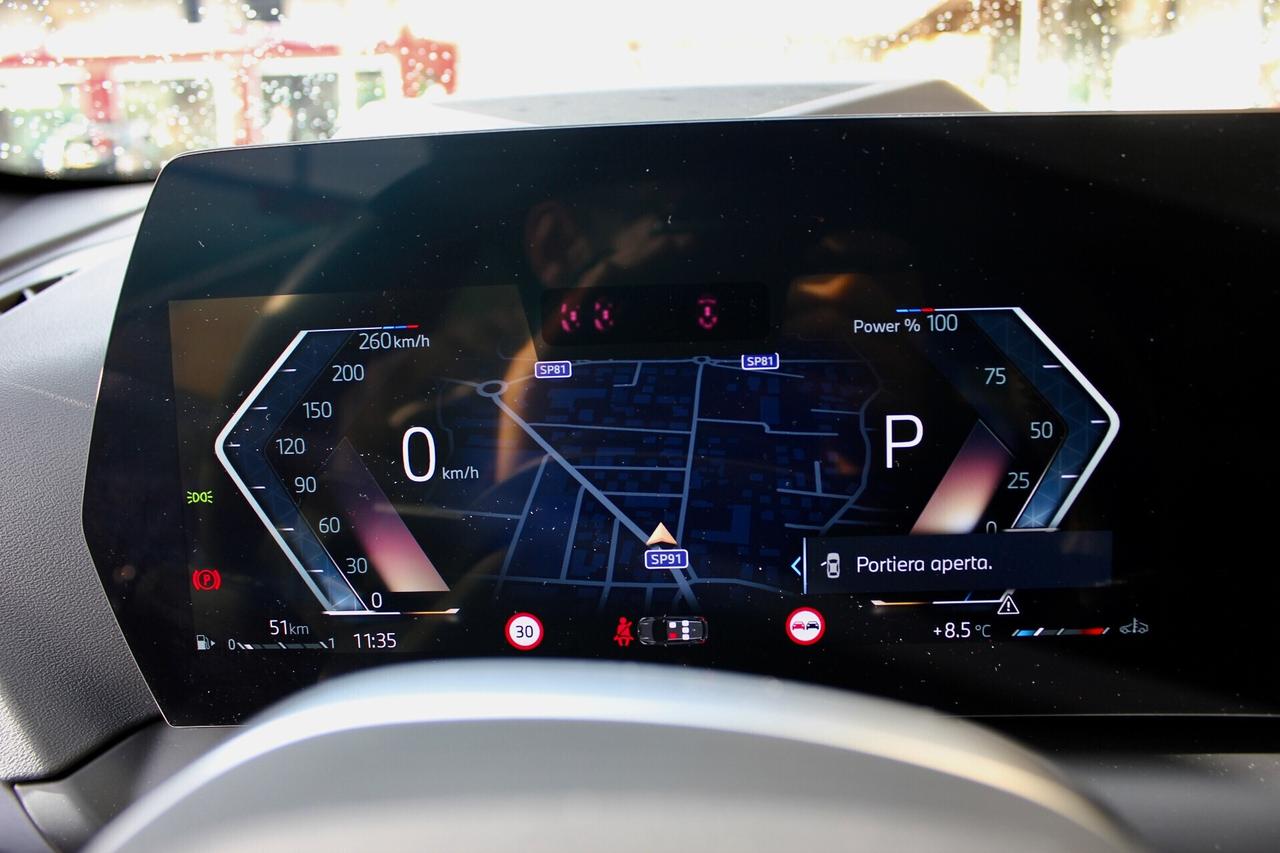 Bmw 118D MSport Pro BAULE ELETTRICO CERCHI 19 ALCANTARA