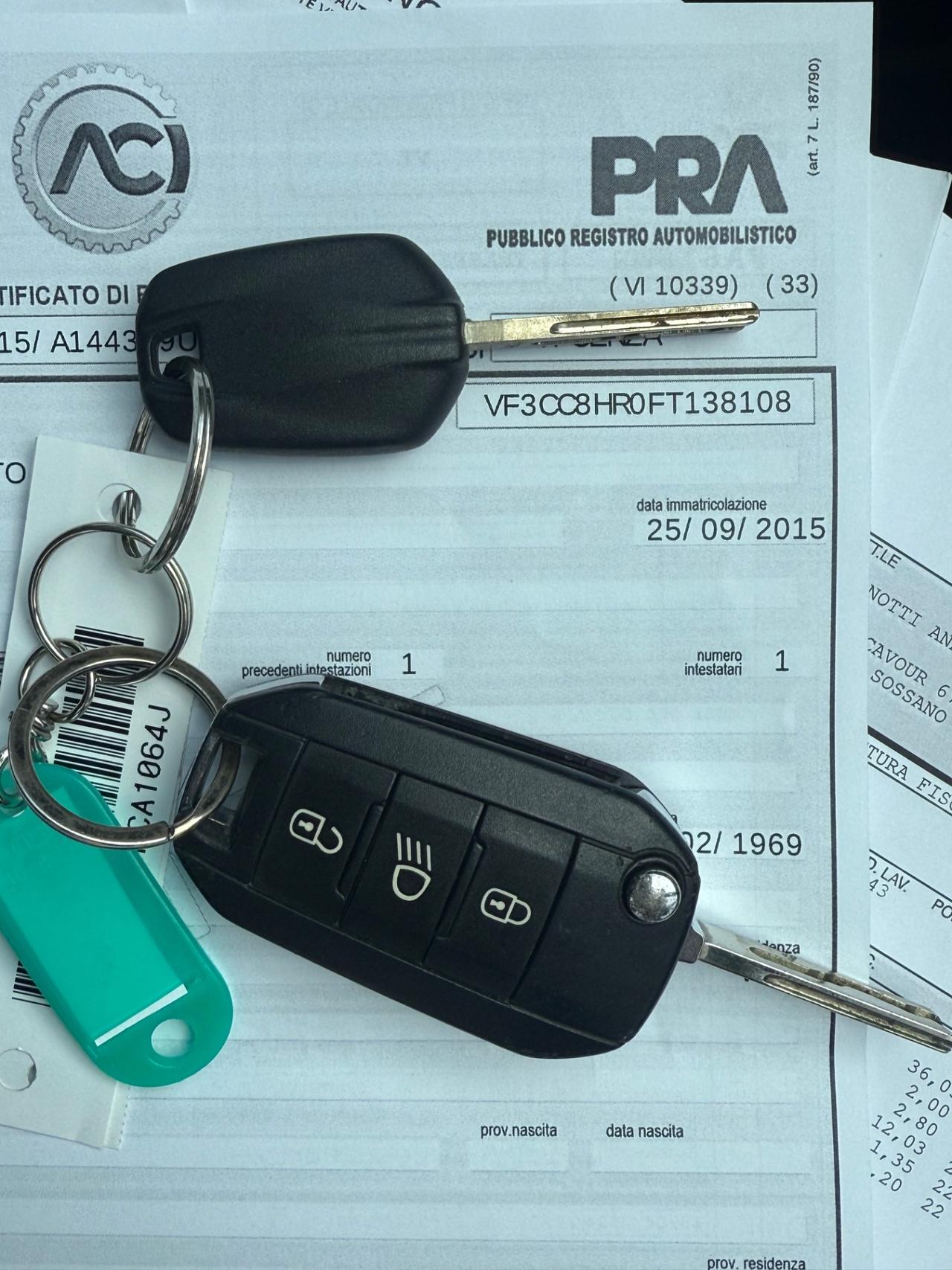 Peugeot 208 1.4 HDi 68 CV Led unico prop. 2015