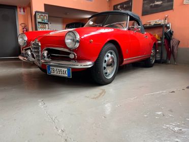 Alfa Romeo Giulietta spider Veloce 1958 restaurata