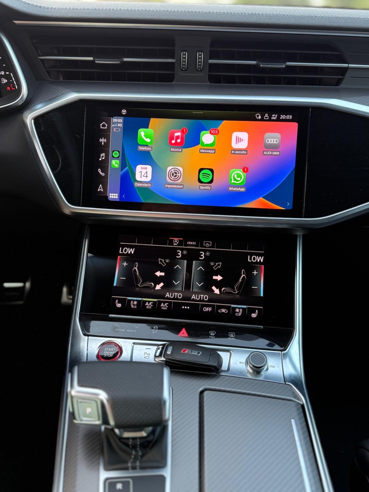 Audi RS6 4.0 TFSI V8 Carbo Italiana Iva esposta