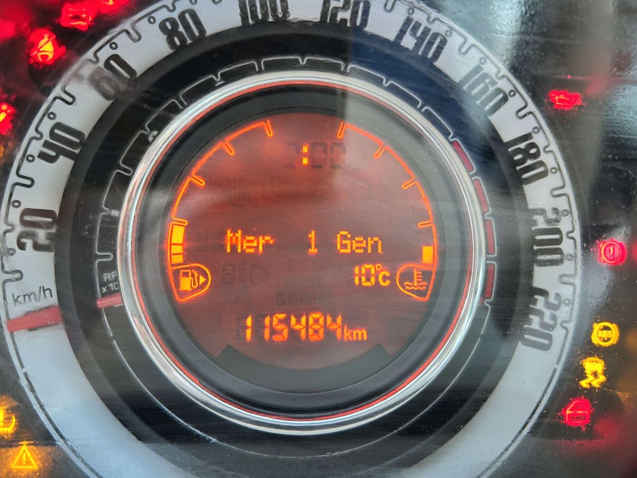 Fiat 500 1.2 Benzina/GPL - 2016 Incidentata