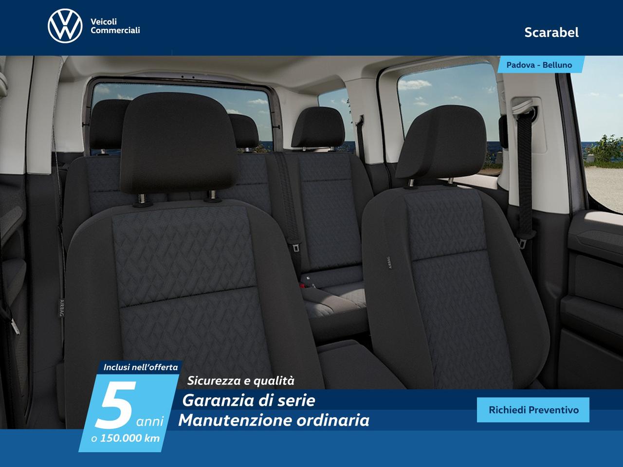 Volkswagen Caddy 1.5 phev 150cv life dsg