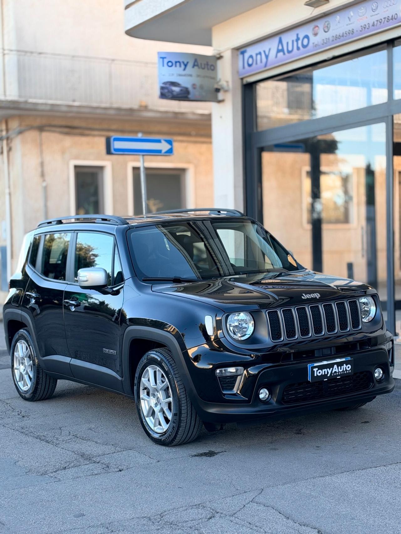 Jeep Renegade 1.6 mjt Limited 2wd 130cv NAVI,APPLE CARPLAY,ANDROID AUTO,SENSORI PARCHEGGIO,BLUETHOOT,KM CERTIFICAT