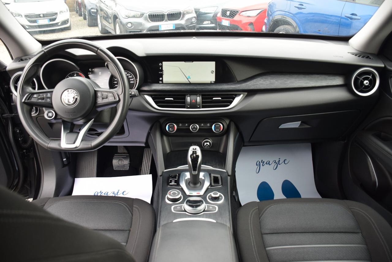 Alfa Romeo Stelvio 2.2TD AT8 Q4 AUTOCARRO 5 POSTI IVA DETRAIBILE-NAVI-SENSORI-CAM-ADAS-CRUISE-BT