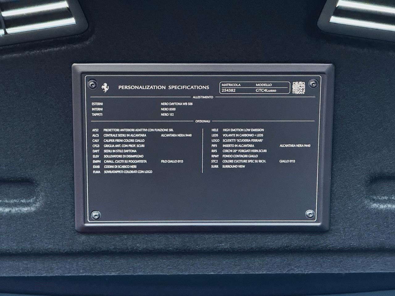 Ferrari GTC4 Lusso 6.3 DCT V12 689CV LIFT SCUDETTI
