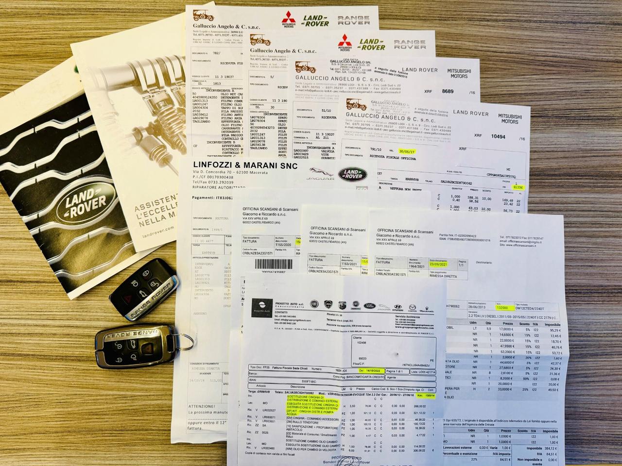 Land Rover Range Evoque 2.2 TD4 5p. Dynamic DISTRIBUZ. NUOVA