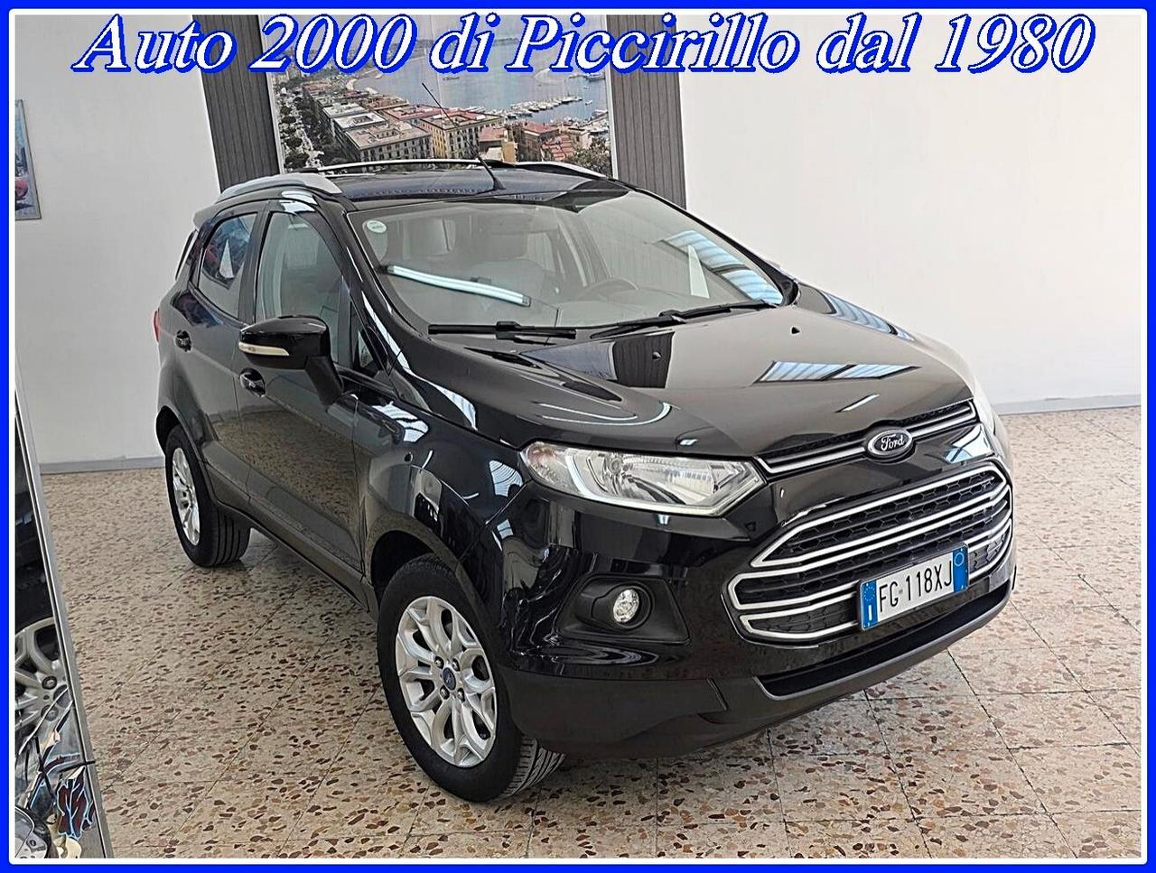 Ford EcoSport 1500 TDCi km tutti Certificati