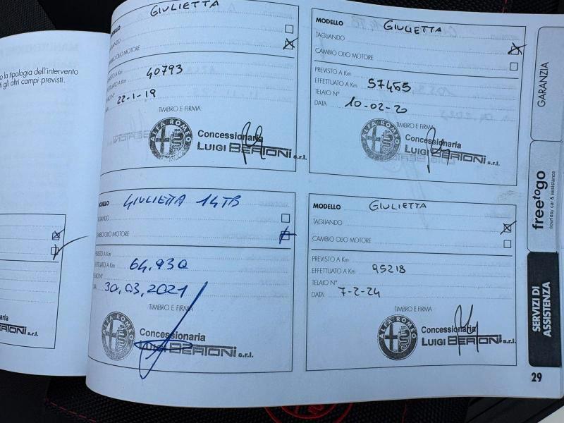 Alfa Romeo Giulietta 1.4 tb Progression 105cv E6 OK NEOPATENTATI
