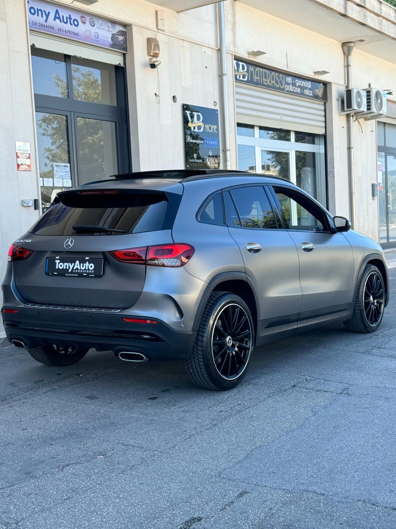 Mercedes-benz GLA 250 Premium auto AMG LINE CON TETTO APRIBILE/PANORAMICO,LUCI SOFFUSE,TELECAMERA,APPLE CARPLAY,ANDROID AU