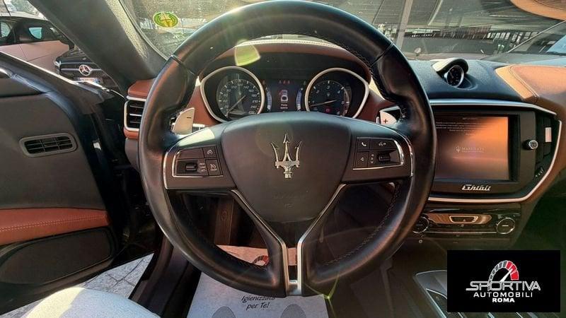 Maserati Ghibli UNICO PROPRIETARIO ITALIANA TAGLIANDATA SAMOCAR Ghibli V6 Diesel 275 CV