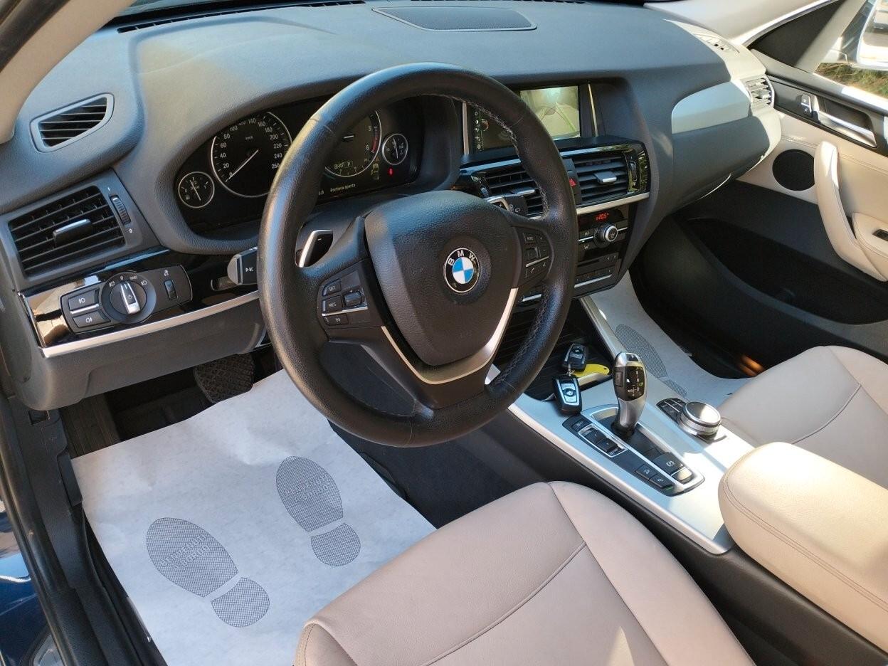 BMW X3 xdrive20d auto - IVA ESPOSTA - TAGLIANDI BMW