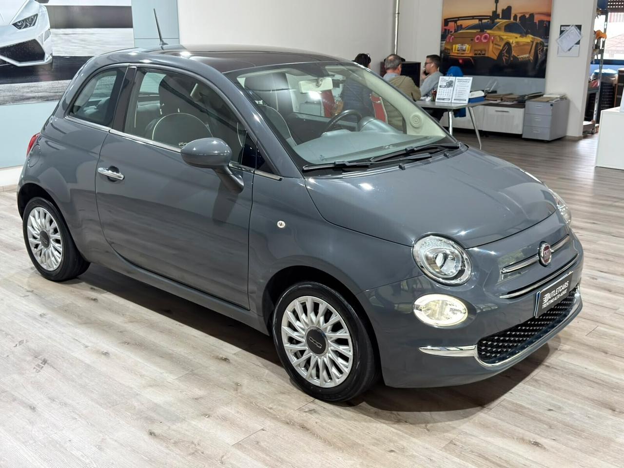 FIAT 500 1.2 69CV TETTO PANORAMICO - NEOPATENTATI