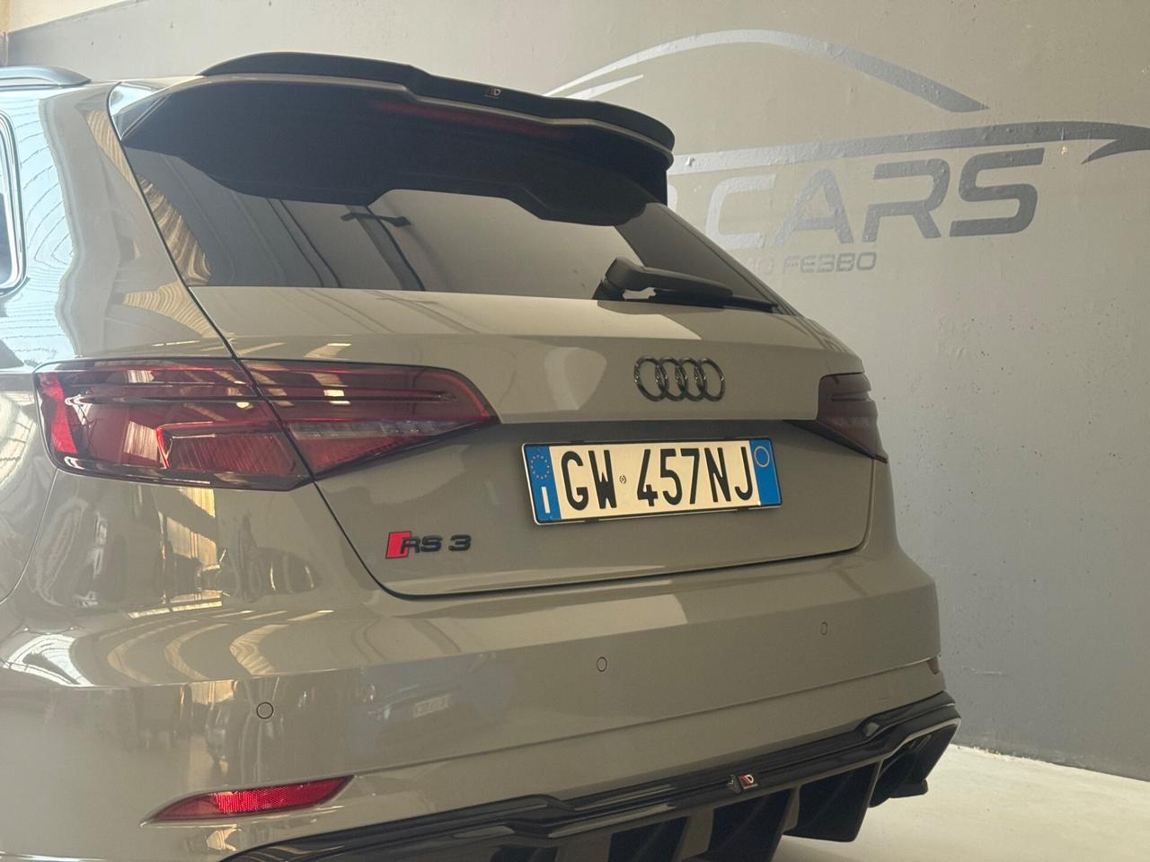 Audi RS3 8v 400cv TETTO GUSCIO VIRTUAL