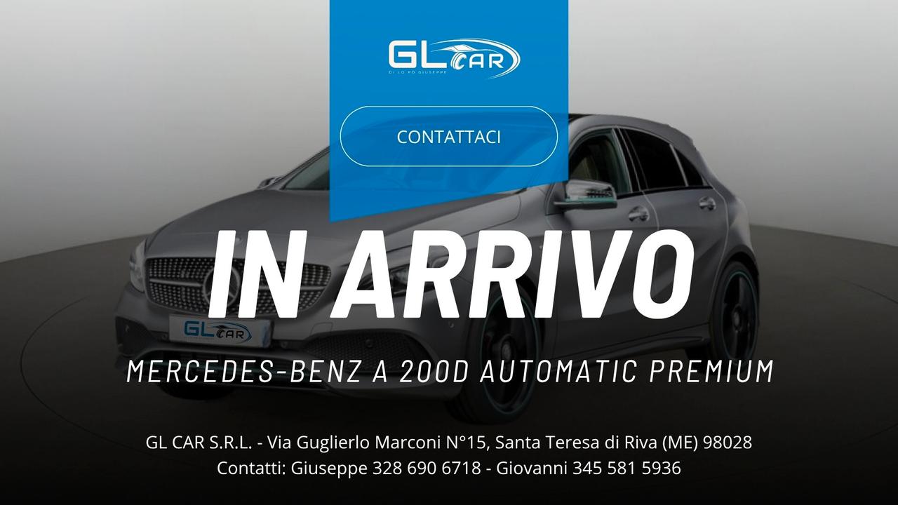 Mercedes-benz A 200d Automatic Premium