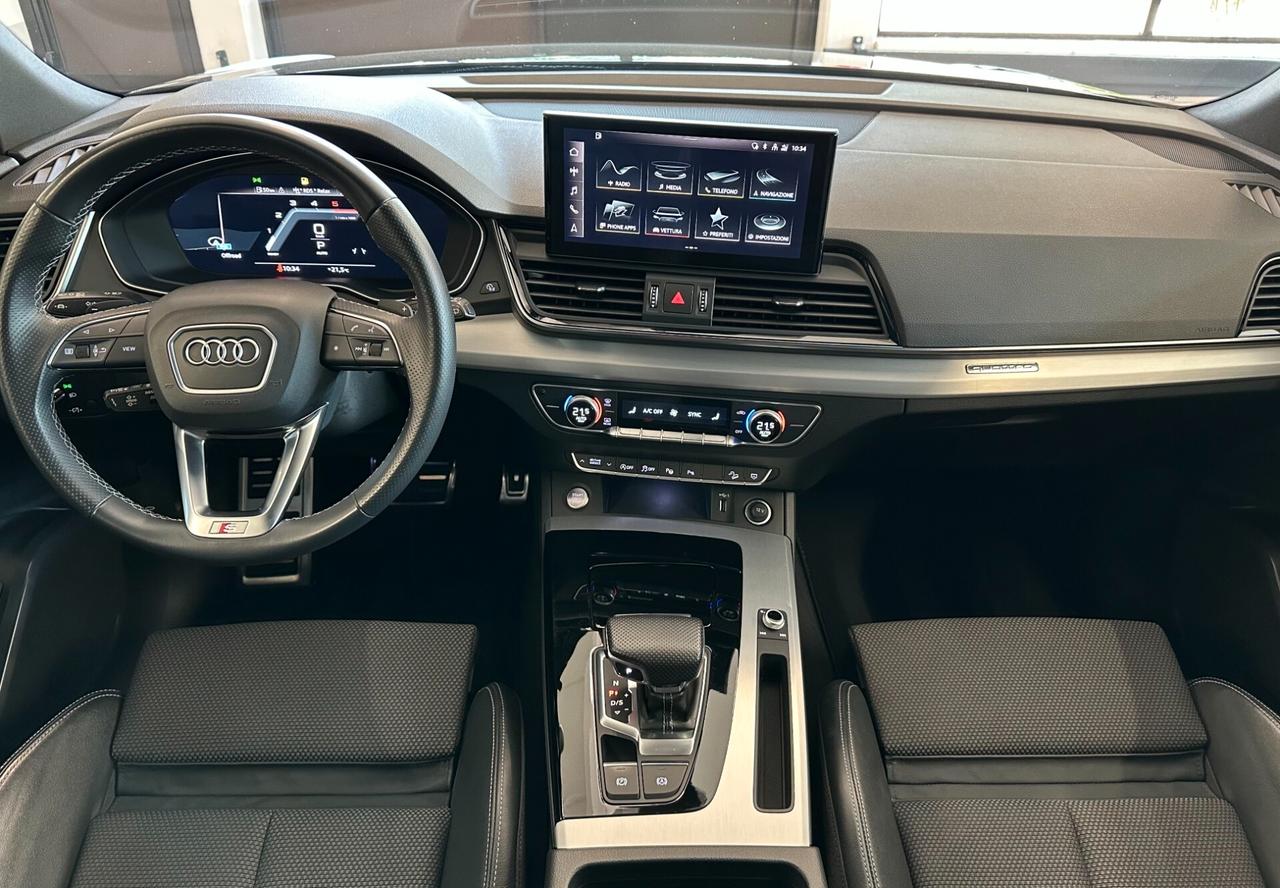 AUDI Q5 40TDI QUATTRO S-TRONIC S-LINE PLUS *360°*CARPLAY*MASSAGGI*