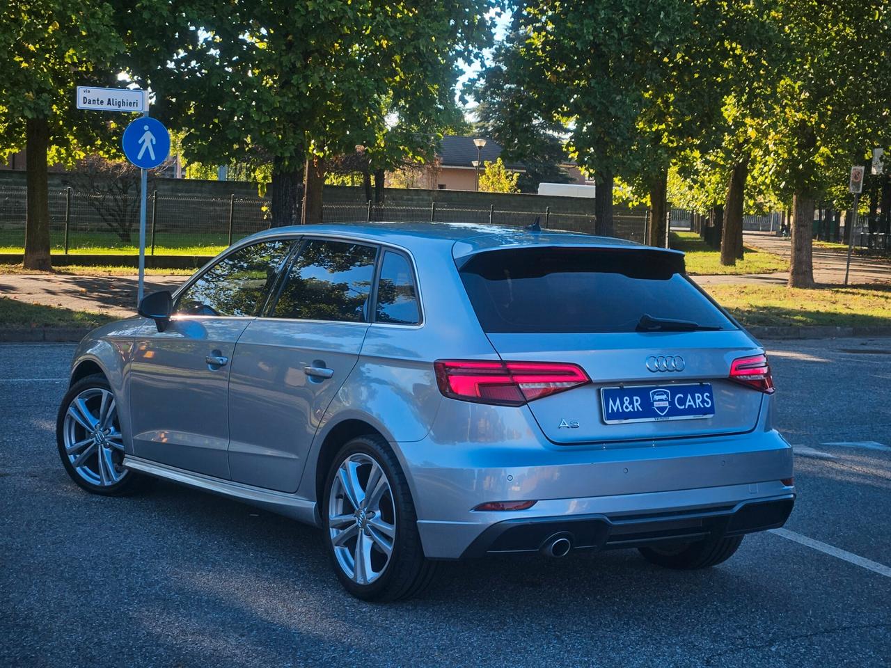 Audi A3 SPB 30 TDI Automatica S line Full Matrix 2019