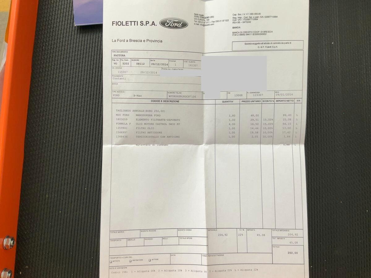 Ford B-Max 1.5 TDCi 75 CV Business