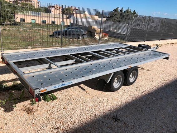 Carrello trasporto auto 25q Basculante 2019 2 assi