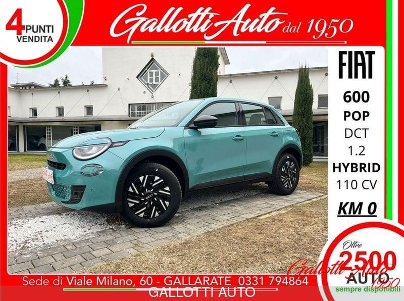 FIAT 600 Hybrid 110 CV DCT MHEV Pop