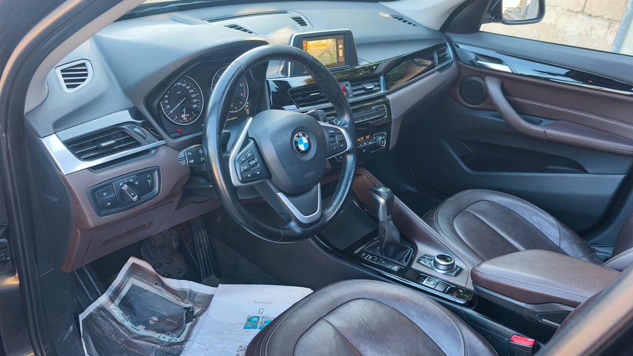Bmw X1 xDrive20d 190cv xLine 2016 TETTO PANORAMICO APRIBILE