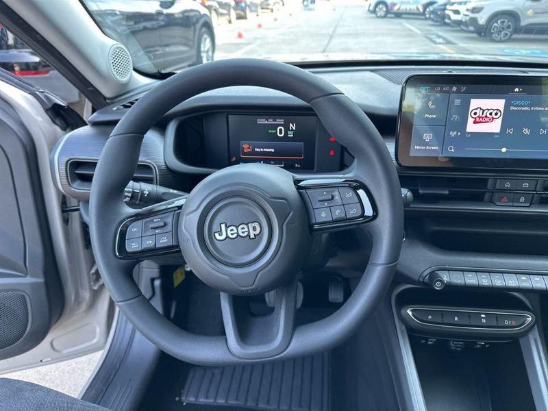 Jeep Avenger Elettrica Longitude