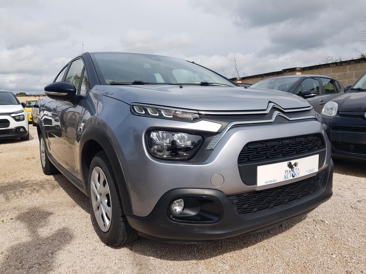 Citroen C3 1.2 Feel 83 cv Navy Led Sensori Cruise
