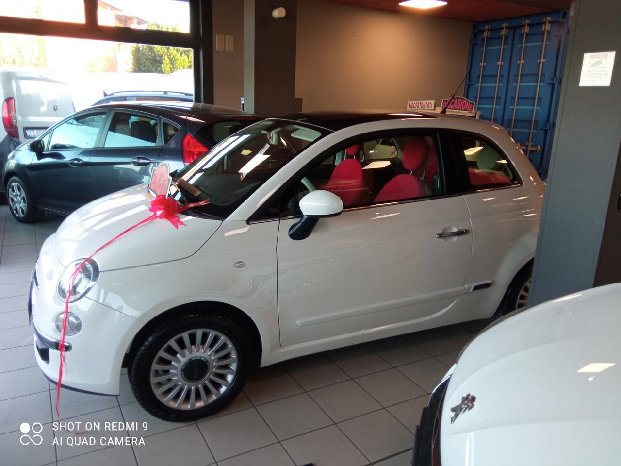 Fiat 500 1.2 Lounge 51KW GPL 3P TETTO PANORAMICO