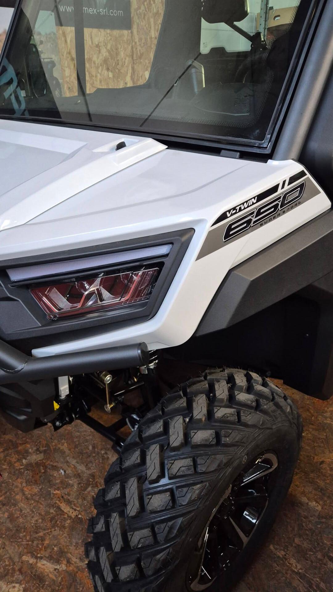 QUADRICICLO UTV - Aodes Workcross 650 Utv - Novità 4x4 - Agricolo con Targa Gialla