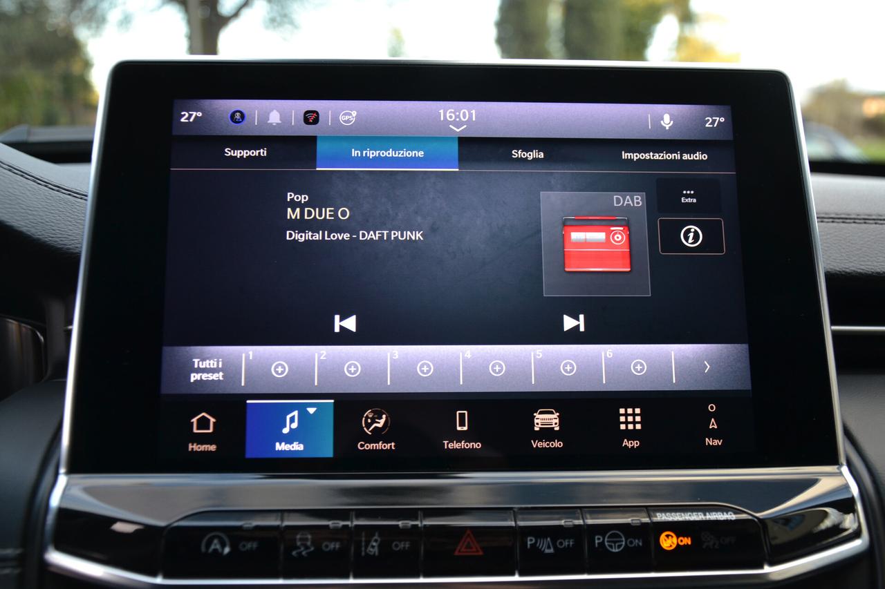 Jeep Compass 1.6 MJT 130CV S TETTO+PELLE+FULL LED+NAVI+RCAM+PDC