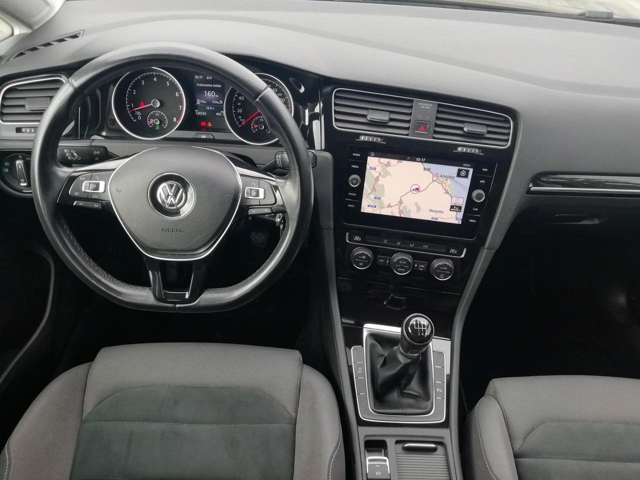 Volkswagen Golf 1.4 TGI 5p. Executive BlueMotion "UNICO PROPRIETARIO"
