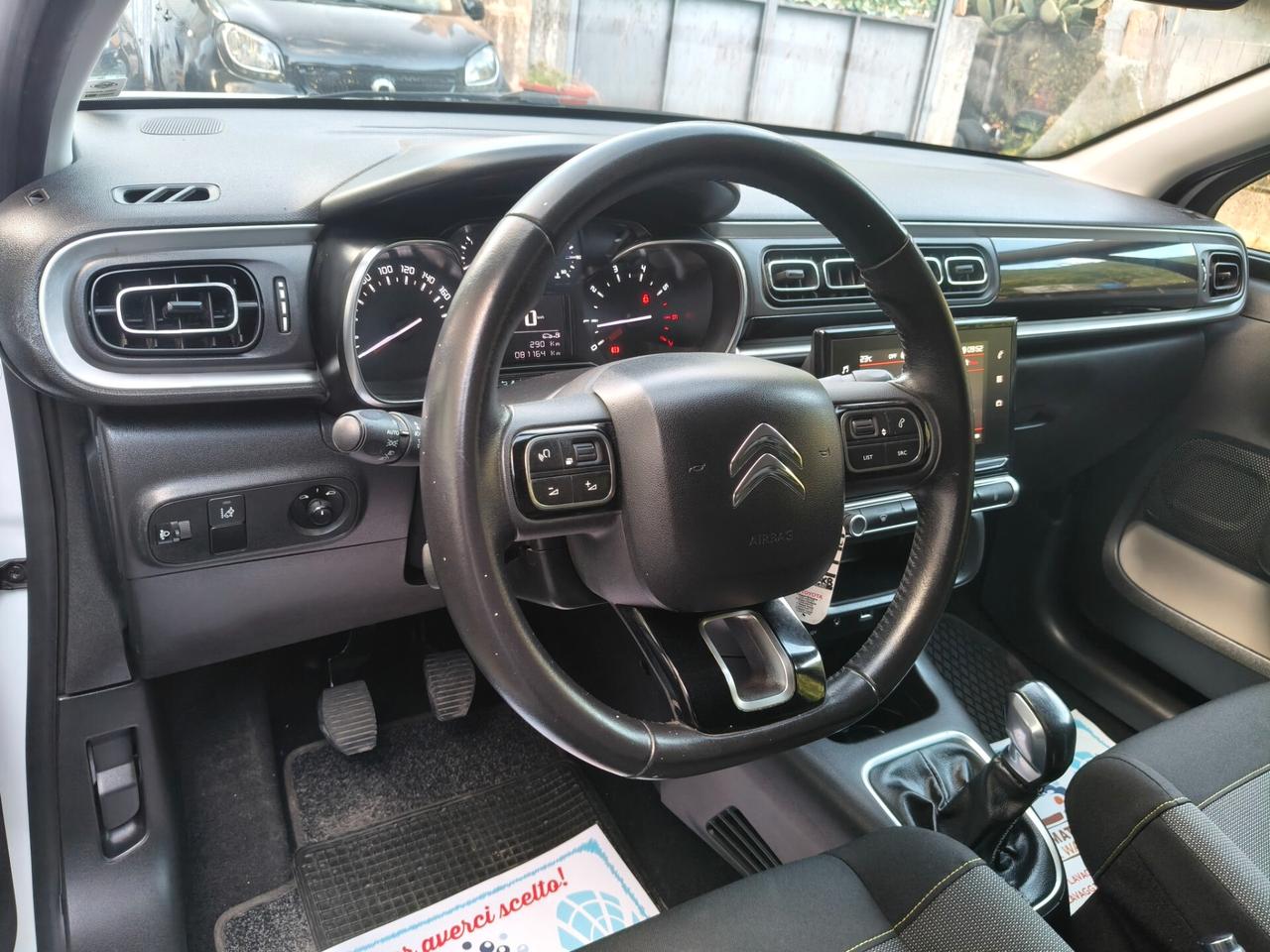 Citroen C3 1,5 HDI 75 CV MODELLO SHINE KM 80