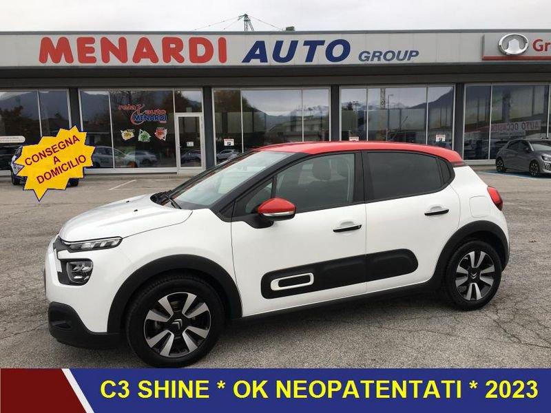 Citroën C3 PureTech 83 S&S Shine PARI AL NUOVO