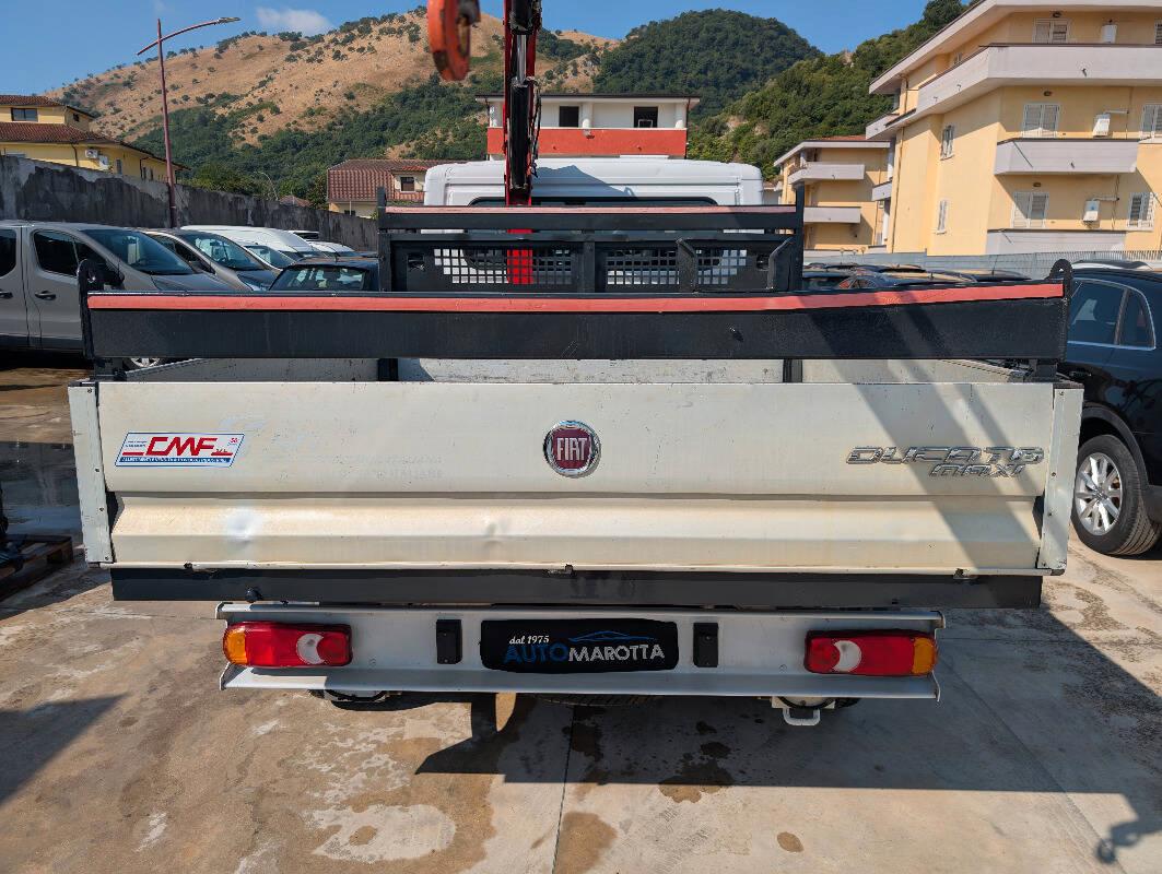 FIAT Ducato Maxi 35 LH1 2.3 mjt 130cv DOPPIA CABINA GRU FASSI