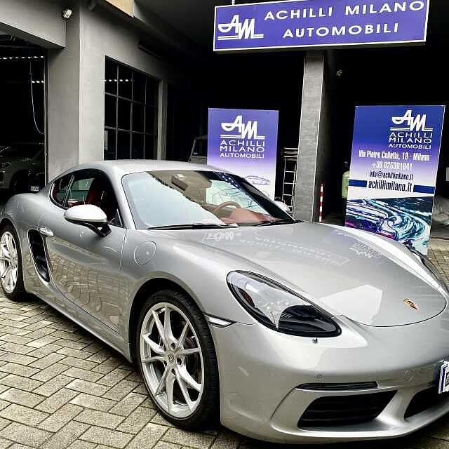 Porsche 718 Cayman 2.0 PELLE BORDEAUX UNIPROPRIETARIO PDK