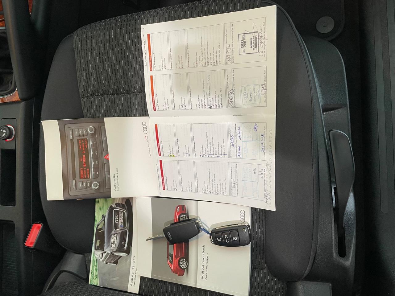 Audi A3 SPB 1.6 TDI 105 CV TAGLIANDI CERTIFICATI