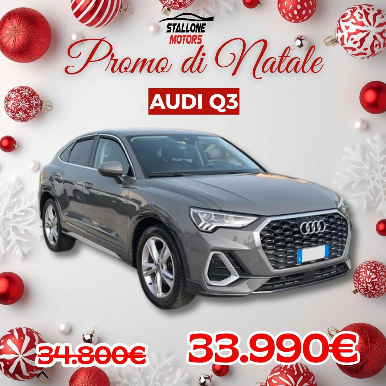 AUDI Q3 SPB 35 S tronic S line 2.0 TDI 150 CV 2020