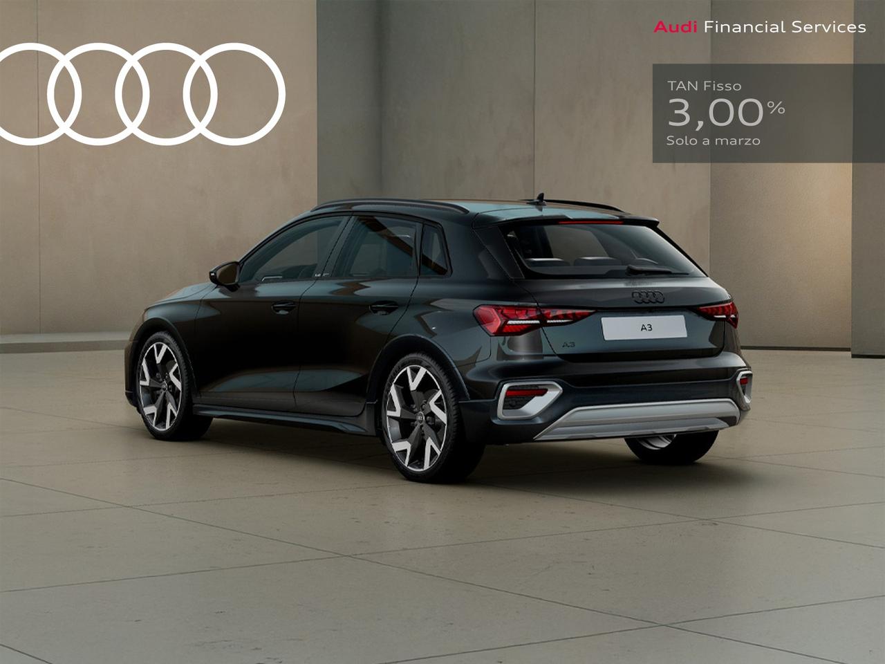 Audi A3 allstreet 1.5 tfsi mhev identity contrast 150cv s-tronic