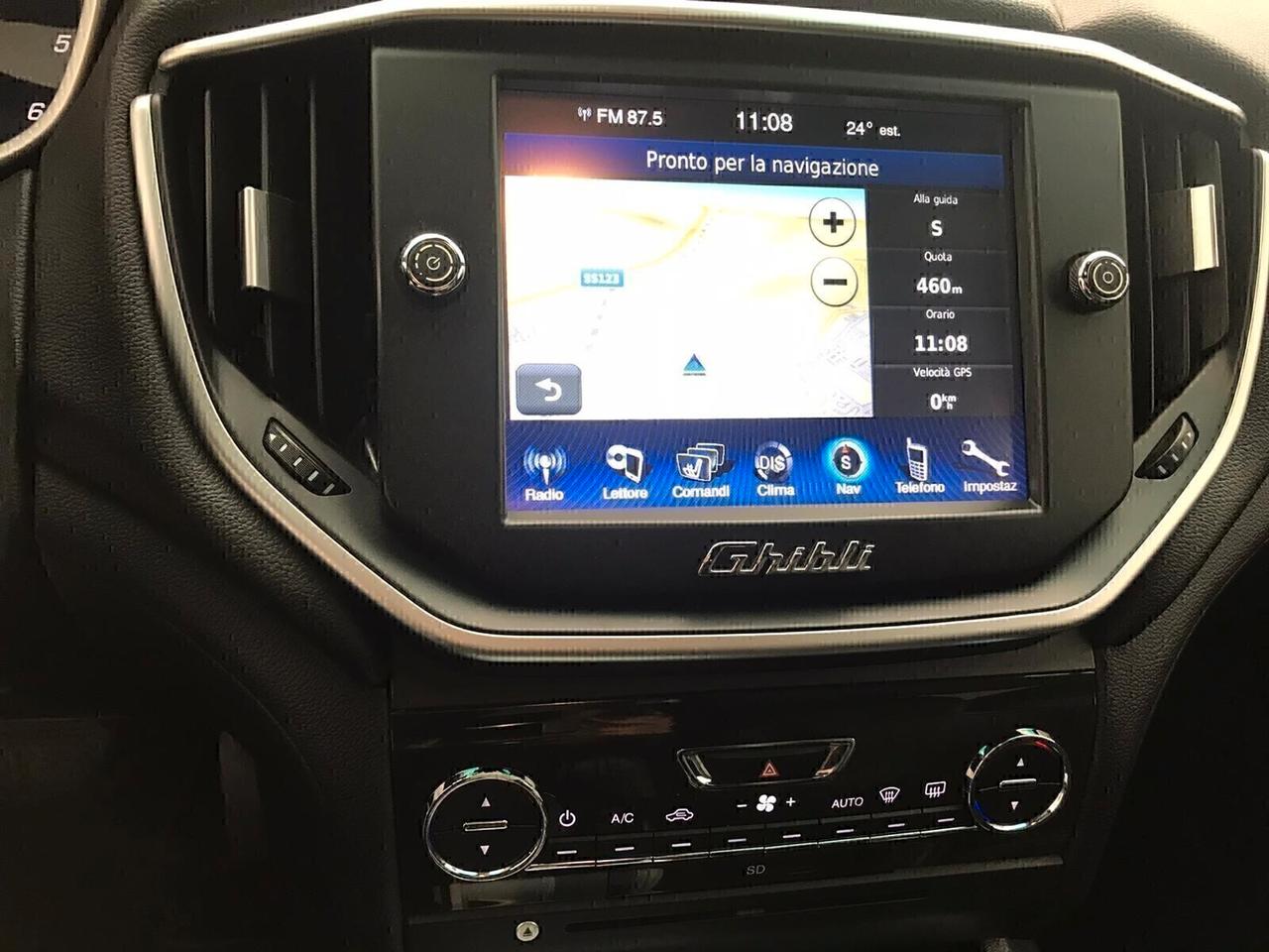 Maserati Ghibli V6 Diesel 275 CV 12/2016 km certificati