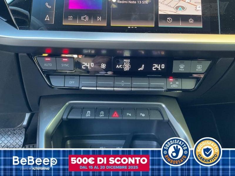 Audi A3 SPORTBACK 35 2.0 TDI BUSINESS ADVANCED S-TRONIC