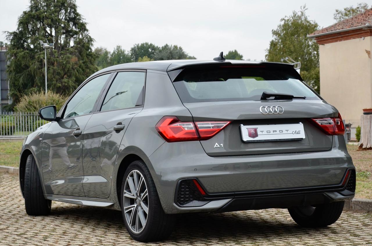 AUDI SPORTBACK 25 1.0 TFSI S-LINE EDITION 95cv, PREZZO REALE, EURO 6D, APPLE ANDROID, PERMUTE
