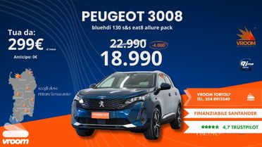 PEUGEOT 3008 2ª serie 3008 BlueHDi 130 S&S EAT...