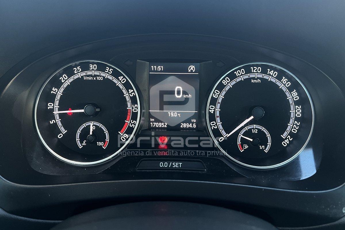 SKODA Rapid Spaceback 1.4 TDI 90 CV Ambition