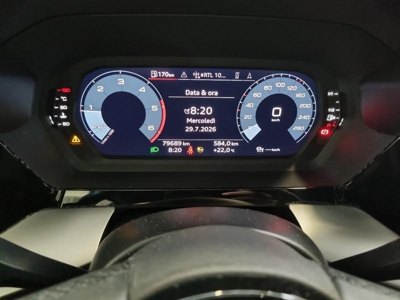 AUDI A3 SPORTBACK 30 TDI BUSINESS S.BACK 5 PORTE BERLINA